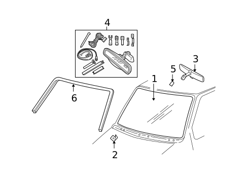 Reveal Moldings for 2010 Ford E-150 #0