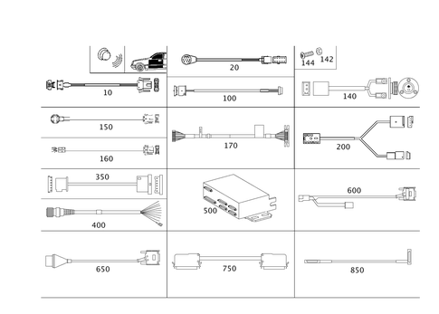 Cable Harnesses for Special Vehs for 2006 Mercedes-Benz C230 #0