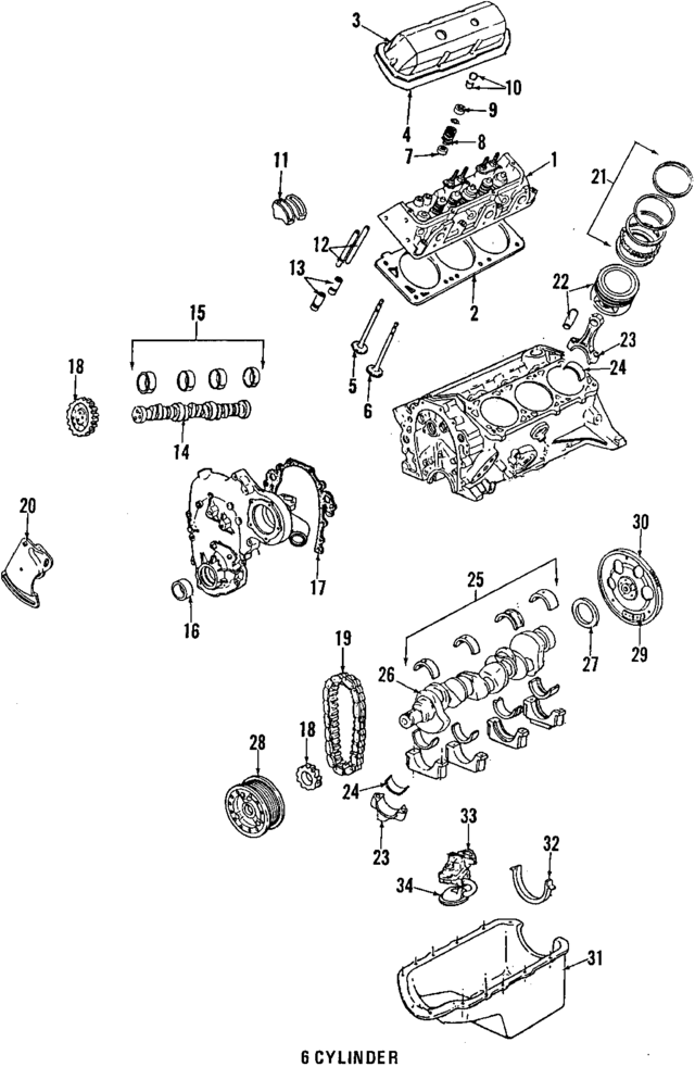 10070124 - Engine: Exhaust Valve for GM Image