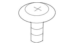 51642752568 - Body: Bumper Cover Screw for Mini Image
