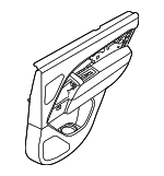 LR150806 - : Door Trim Panel for Land-Rover Image