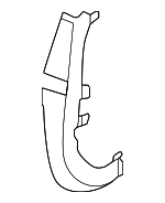 LR151574 - Body: Front Molding for Land-Rover Image