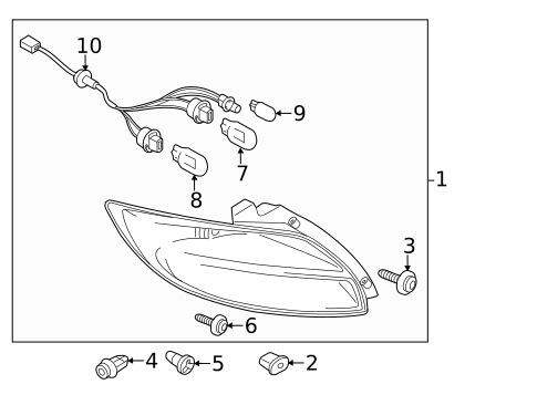 Tail Lamps for 2011 Mazda 2 #0