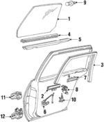 20477781 - Body: Door Glass for GM Image