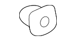 MU000314 - Body: Interior Door Handle Grommet for Mitsubishi Image