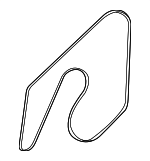 93181720 - Cooling System: Serpentine Belt for Saab: 9-5 Image