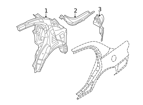 Inner Structure for 2008 Kia Amanti #0