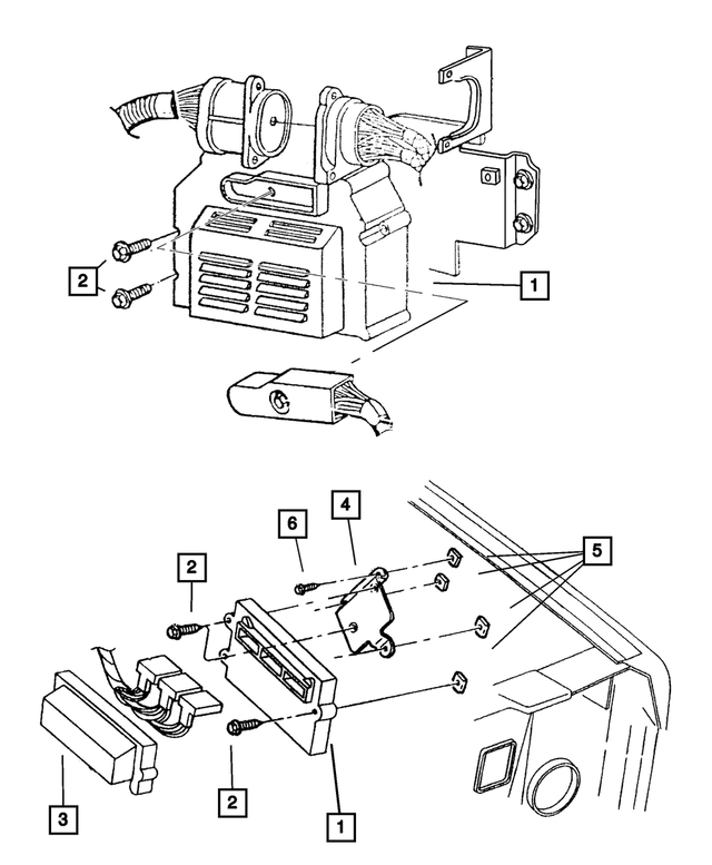 « 56041801AG – Electrical : Commande Du Groupe Motopropulseur Module pour Mopar Image »