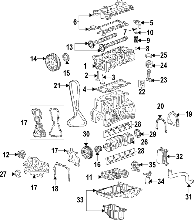 24591047 - Engine: Timing Belt for GM Image