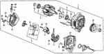 31105PZ1003 - Engine: HOLDER ASSY., BRUSH for Honda Image