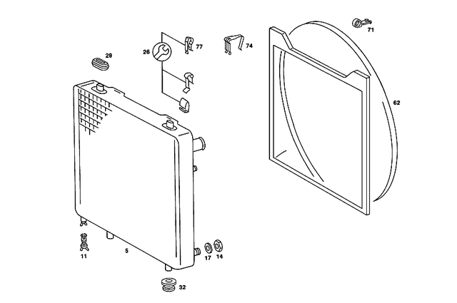 2015056286 - : Rubber Profile for Mercedes-Benz Image