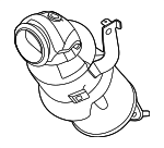 285403NSS0 - Exhaust: Converter for Hyundai Image