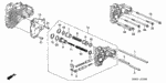 22743PG4000 - Transmission - Automatic: PIPE, THIRD CLUTCH for Acura Image