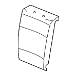 52206972873 - Body: Seat Back Cover for BMW: 328i, 328i xDrive, 328xi, 335i, 335i xDrive, 335is, 335xi, M3 Image