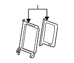 52206970763 - Body: Ski Bag for BMW: 328i, 328i xDrive, 328xi, 335i, 335i xDrive, 335is, 335xi, M3 Image