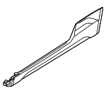 8W6853859FGRU - Body: Rocker Molding for Audi: RS5 Image