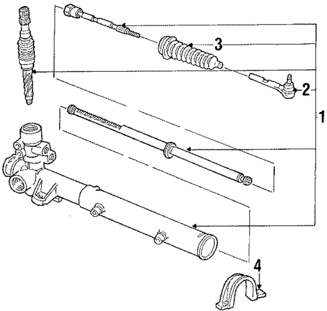 R0400207 - Steering: Gear Assembly for Mopar Image