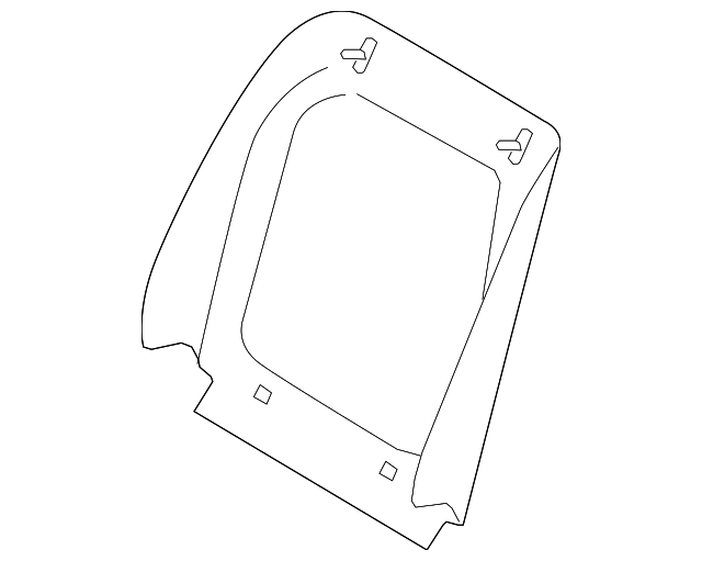 Seat Back Panel - BMW (52-10-7-232-102)