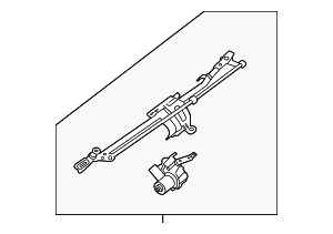 WM1021 - Body: Motorcraft™ Wiper Linkage for Ford Image