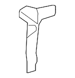 15911459 - Body: Interior Door Pull Handle Support for Chevrolet: Silverado 1500, Silverado 2500 HD, Silverado 3500 HD | GMC: Sierra 1500, Sierra 2500 HD, Sierra 3500 HD Image