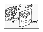 20809120 - Body: Door Trim Panel for Chevrolet: Silverado 1500, Silverado 2500 HD, Silverado 3500 HD | GMC: Sierra 1500, Sierra 2500 HD, Sierra 3500 HD Image