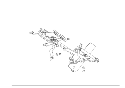 Two-Pedal Assembly for 2018 Mercedes-Benz GLA250 #0
