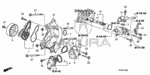 90050PNA003 - Engine: Bolt, Special (6X19) (Nippon Thermostat) for Acura: ILX, MDX, RDX, RLX, RSX, TSX Image