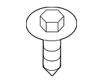 7149213164 - Body: Bumper Cover Bolt for BMW Image