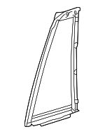 2010-2023 Lexus GX460 - Vent Window Weatherstrip