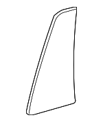 6812360380 - Body: Fixed Glass for Lexus: GX460 Image