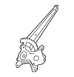 6980360070 - Body: Window Regulator for Lexus: GX460 Image