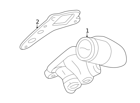 Oil Cooler for 2005 Lincoln Aviator #0