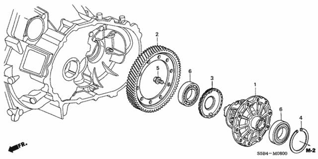 MT Differential for 2005 Honda Civic #0