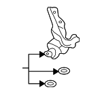 5342042030 - Body: Hinge for Toyota: RAV4 Image
