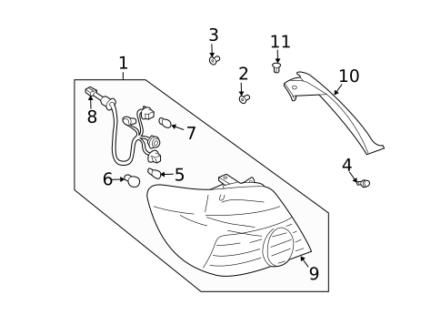 Bulbs - Chassis for 2004 Subaru Impreza #5