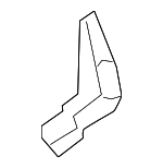 LR114858 - Body: Center Bracket for Land Rover: Range Rover Evoque Image