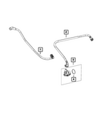 68548886AC - Engine: Pcv Valve for Mopar Image