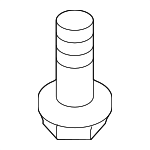 4E0831701 - Exhaust: Muffler Shield Bolt for Audi Image