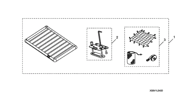 Luggage Basket for 2007 Honda Element #0