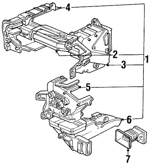 Heater for 2000 Isuzu Trooper #0