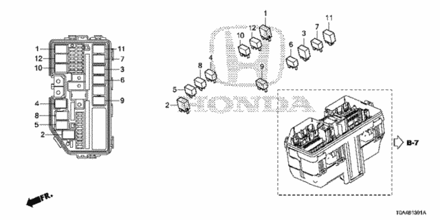 Control Unit (Engine Room) (2) for 2016 Honda CR-V #0