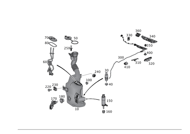 231997004564 - Windshield Washer, Emergency Equipmt: Sealing Ring for Mercedes-Benz Image image