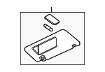 964011JA0A - Body: Sun Visor for Nissan Image