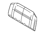 AC2Z1666600LA - : Seat Back Cover for Ford: E-150, E-250, E-350 Super Duty Image
