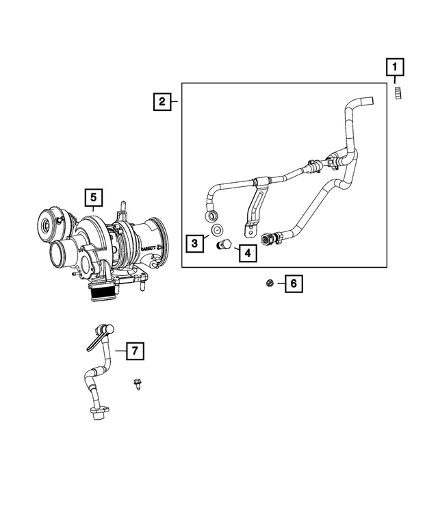 6107085AA - Cooling: Hex Nut for Mopar Image