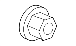 90002S10000 - Suspension: Stabilizer Link Nut for Honda: Accord, Accord Crosstour, Civic, CR-V, CR-Z, Crosstour, Element, Fit, HR-V, Insight, Pilot, Prelude, Ridgeline, S2000 Image