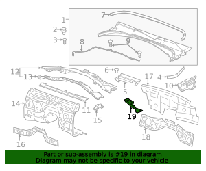 Engine Compartment Insulation 22935847 GM | GMPartsDirect.com