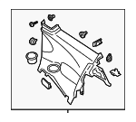 51437393088 - : Quarter Trim Panel for Mini: Cooper Image