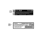 68727154AC - Labels: Vehicle Emission Control Information Label for Mopar Image