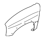 5860065831 - Body: Fender for Suzuki Image